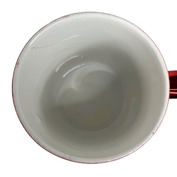 Gift Treasury Metallic Coffee Mug In Box Red Christmas Trees Gift - Picture 8 of 11